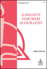 A Mighty Fortress Is Our God SATB choral sheet music cover Thumbnail